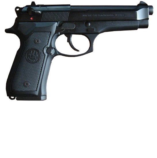 Appearance of the Beretta 92FS with Magazine